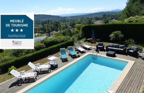 Villa provençale avec piscine, vue exceptionnelle - Foto 38