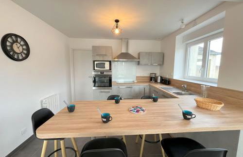 Maison proche sentier littoral et mer, pour 8 personnes - Foto 6