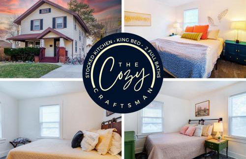 King Bed, Stocked Kitchen, Easy Driveway Parking, 2mi to Downtown & Coliseum - Foto 1