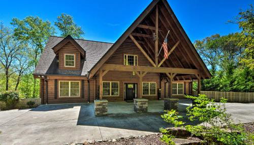 Trenton Cabin with Hot Tub - 14 Mi to Lookout Mtn! - Foto 3