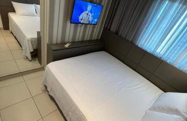 Flat Beach Class Excelsior - Apto Completo para 4 pessoas vista rio e mar - Foto 9