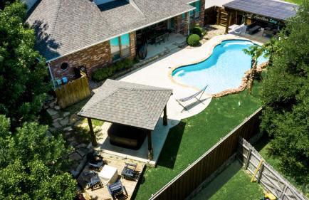 Pool house with hot tub and cinema - Foto 22