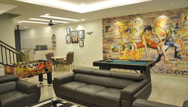 Sala de estar do lobby