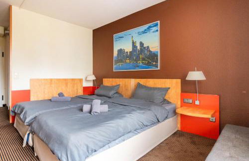 Nähe Frankfurt Messe mit Netflix und Balkon - Foto 3