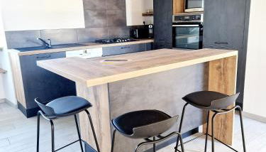 Le Coustouzet - Gîte 10 personnes Bozouls - Photo 3, stove