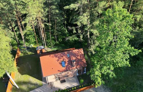 Ceglany Domek z jacuzzi, nad jeziorem, przy lesie - Foto 4