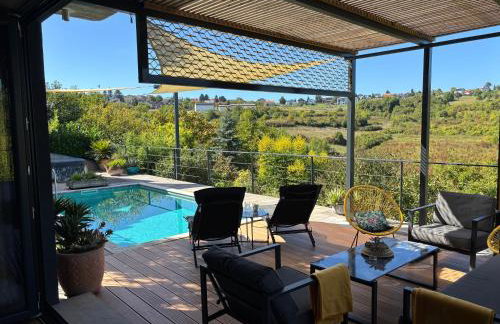 Vacation home, private pool & whirpool jacuzzi outhouse377 - Foto 2