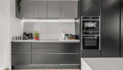 West Didsbury Retreat l Cinema l Sleeps 8 - Foto 4, stove, toaster, minibar