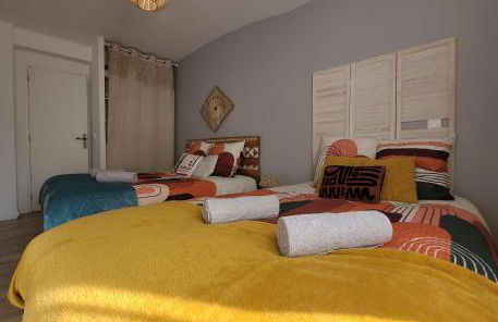 AMJA Proche clinique Saint-Roch apt 3 chambres 3 salles de bain parking gratuit idéal famille groupe coworking 10 min centre ville 10 min plage 5 min sortie autoroute - Foto 21