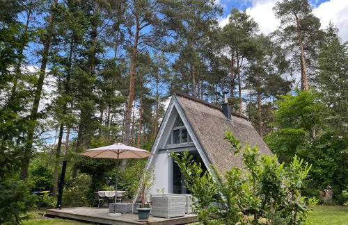 Ferienhaus Reetdach 1300qm Privatgrundstück Bootssteg Sauna Templin Lübbesee Uckermark Erholung pur Seenplatte - Photo 6