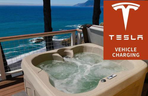 Gorgeous Oceanview, by OceanviewHotTubs Oceanfront! Shelter Cove, CA Tesla EV Station - Foto 1