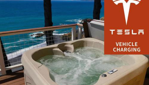 Gorgeous Oceanview, by OceanviewHotTubs Oceanfront! Shelter Cove, CA Tesla EV Station - Foto 1