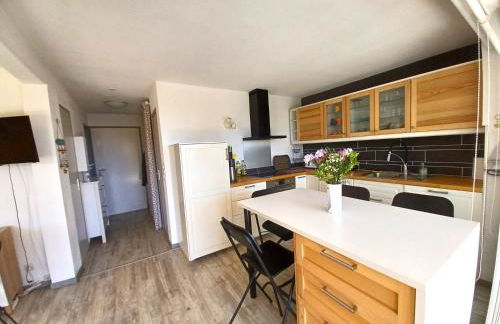 Plain-pied Jardin 6 personnes Clim Vue Mer Parking Wifi Terrasse Piscine dans la résidence - Foto 41