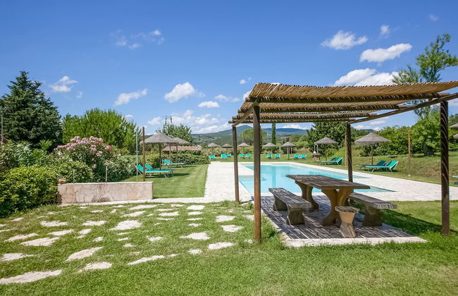 Tuscan Farmhouse in Montescudaio near Sea - Foto 12