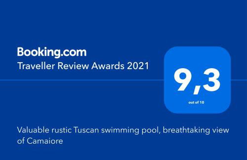 Valuable rustic Tuscan swimming pool, breathtaking view of Camaiore - Photo 2