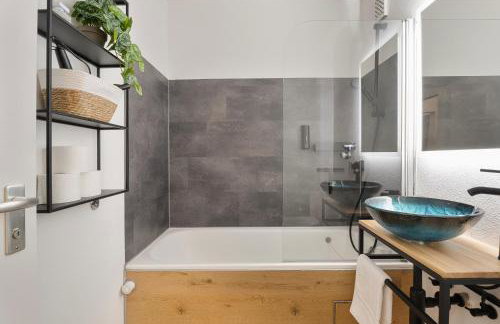 Moss & Gold Neu-Ulm - BRIGHT Collection - Studio für 3 mit Parkplatz, Küche, Arbeitsplatz - Foto 17