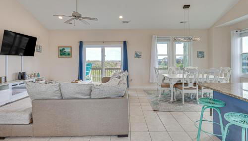 Walk to Surf City Beach Ocean-View Home with Decks! - Photo 4