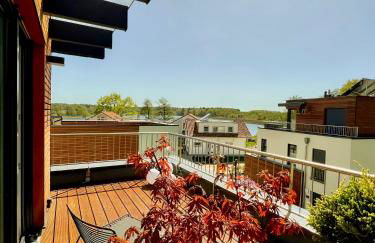 Modernes Ferienhaus mit Kamin und Sauna am Altdorfer See, Hunde sind herzlich Willkommen - Foto 1