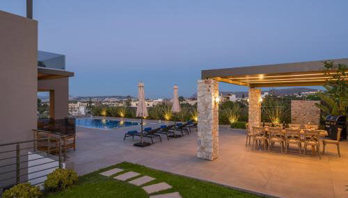 Imperium Luxury Villas-Sauna, Jacuzzi, Heated Pool & Gym-Chania - Foto 2, sunbed