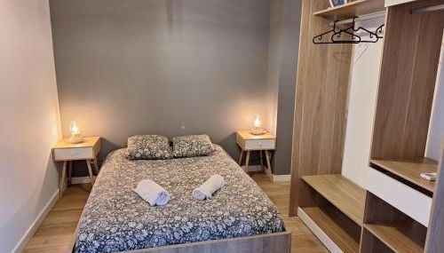 Faubourg des voyageurs 6 - T3 climatisé 4 personnes - proche axe autoroute et gare - Photo 3, towels, storage