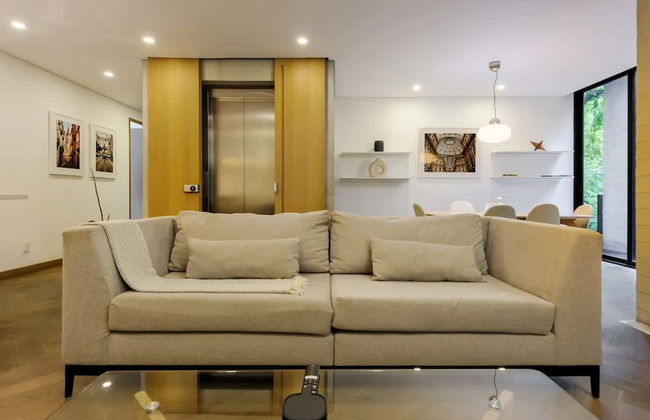 w Fancy 3BR w Modern Terrace in Polanco - Foto 5