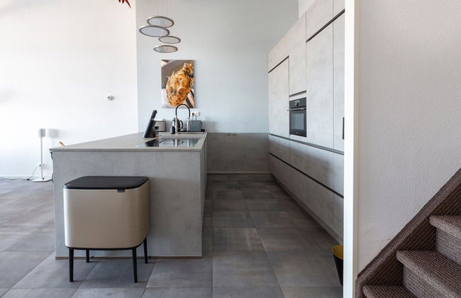 Spacious Luxury Apartment With Beautiful Views of the Harbor and the North Sea - Foto 11