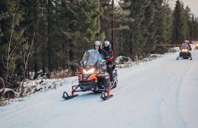 Snowmobile Ride & Ice Fishing - Photo 8
