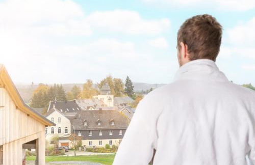 Ferienwohnung im Chaletstil Schlossblick 51 qm Wellness Fitness Sauna Bergrödelhof - Foto 13