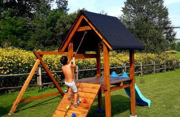 Domek Skowronek z basenem - Foto 12