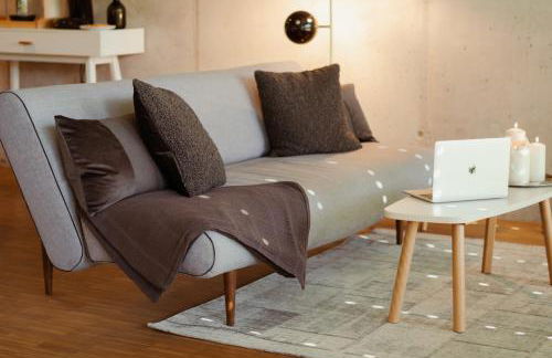 Loft-Apartment - Bestlage am Kurpark mit Terrasse - kostenloses Parken - Küche - Netflix - Waschmaschine - Foto 44