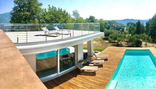 Villa Olympia Pool Sea View Mountains Lake Nature Sleeps 8 Air Conditioning Wi-Fi - Foto 3
