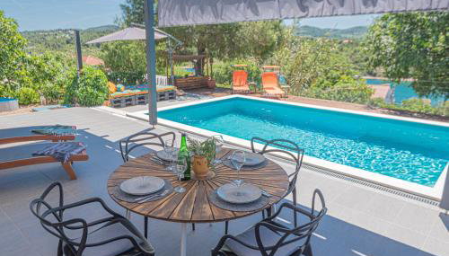 Kuća Mali Raj - Little Paradise - Foto 3, Garden, sunbed, Garden view