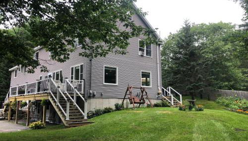 The Mighty Oaks Retreat,modern house Bar Harbor Acadia MDI - Foto 5, Garden