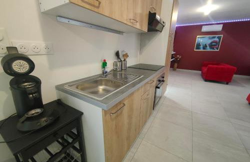 Un amour passionnel,love room,15 min du zoo,balnéo XL privatisée et disponible toute l'année ,piscine couverte et chauffée d'avril à fin septembre à partager avec d'autres logements et elle est privatisée de 20h à 22h - Foto 8