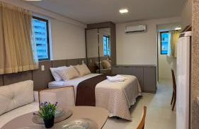 Flat Luxo em Boa Viagem - 5min do Aeroporto - perto da praia - Wi-Fi 500mb - check-in 24h - Foto 1