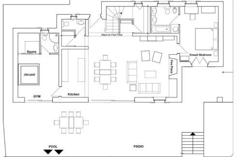 Holiday Home Romantische Villa mit Meerblick- Pool und Jacuzz by Interhome - Foto 44