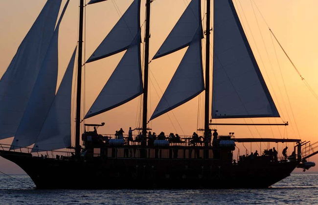 Santorini Sunset Cruise + Dinner - Photo 1