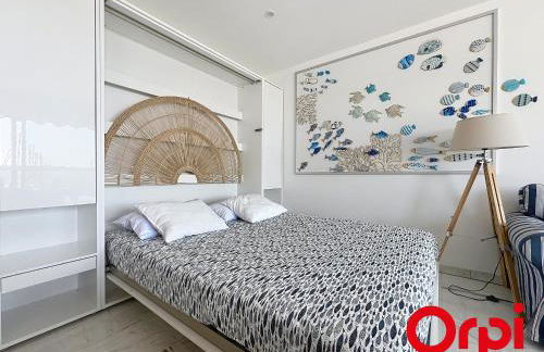 Studio moderne avec terrasse, climatisé, WIFI, 2 couchages à Menton - FR-1-647-50 - Foto 15