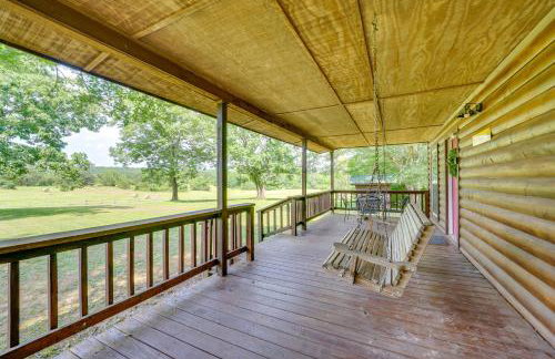 Picturesque Oklahoma Cabin on 80 Acres with Views! - Foto 21