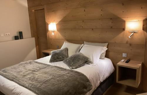 Ski in ski out Le Moulin charming duplex just 50 m from Princesse gondola Megève - Foto 21