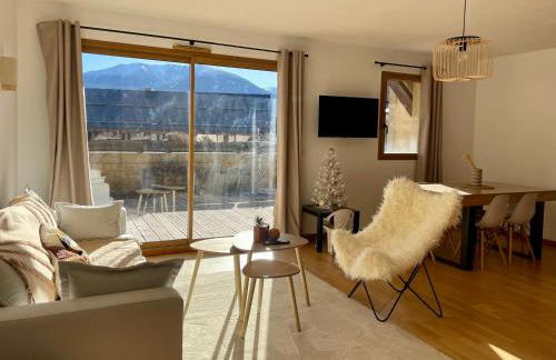 Bel appartement 2 chambres - tout équipé - Terrasse sud- Bolquere Station de ski Font Romeu Pyrénées 2000 - Foto 1