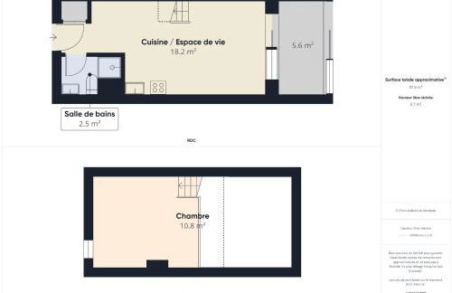 50m de la plage - Appartement 2adultes,3enfants - Foto 17