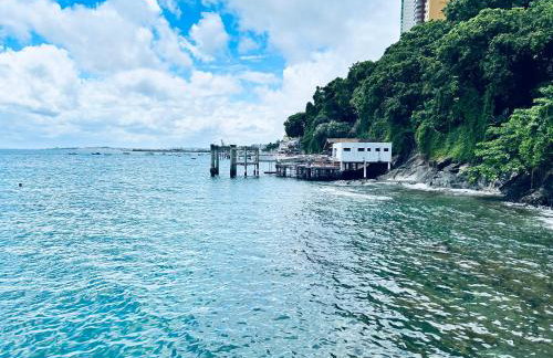 Victória Marina Flat - pier, piscina e mar juntos! - Foto 19