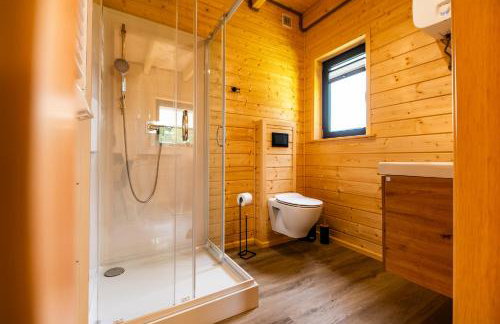 Przystanek Kistówko komfortowe domki z jacuzzi, staw wędkarski, kominek, las, przestrzeń - Foto 69