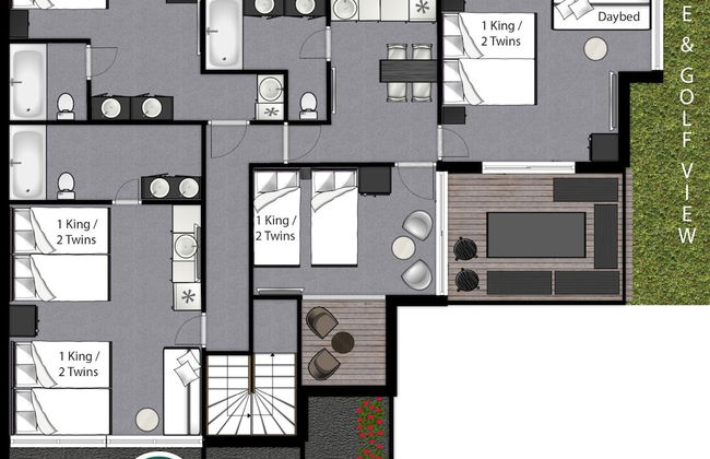 12 Room Scottsdale Golf Tennis Lake Resort Villa - Foto 52