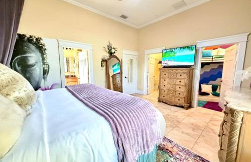 Hyde Park Lux Dual Townhouse Retreat w Gym & Sauna Sleeps 16 Walkable - Foto 15