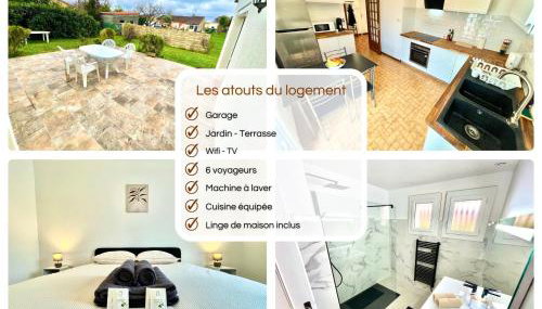 " Au coin du Lys " Garage - Jardin - Wifi - Foto 2