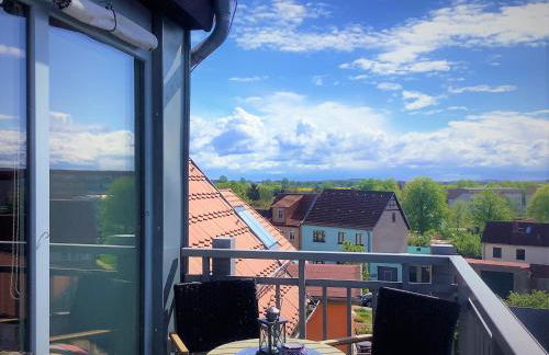 Ruhige Maisonette-Wohnung mit Blick über Röbel "Kleines Himmelreich" - Foto 1