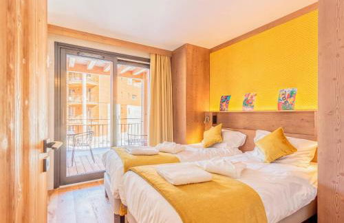 Appart chic avec SPA, parking et WIFI - Les Arcs 1800 - FR-1-352-96 - Foto 14