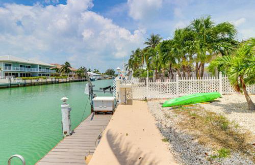 Waterfront Key Colony Beach Home with Golf Cart! - Foto 20